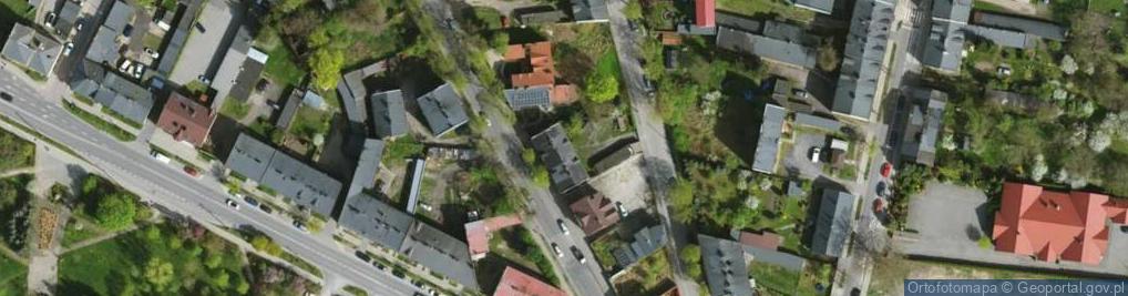 Zdjęcie satelitarne Szeroka ul.