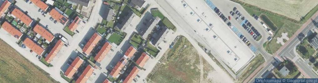 Zdjęcie satelitarne Szafirowa ul.