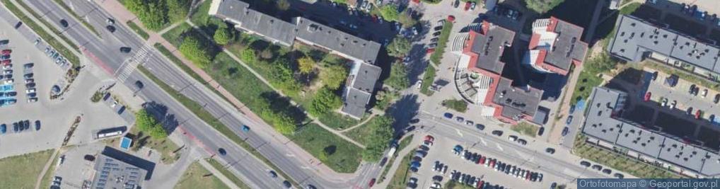 Zdjęcie satelitarne Szarych Szeregów ul.