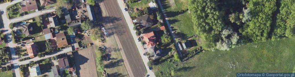 Zdjęcie satelitarne Szczęśliwa ul.