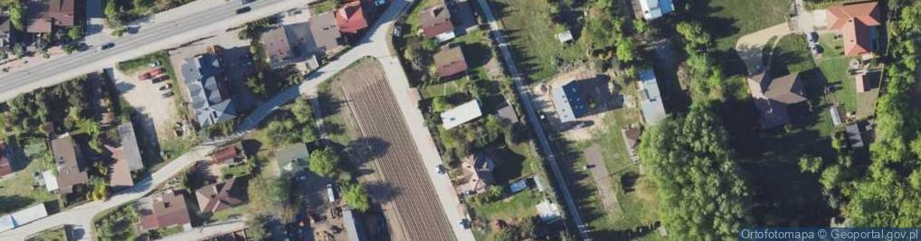 Zdjęcie satelitarne Szczęśliwa ul.