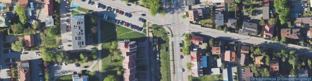 Zdjęcie satelitarne Szkolna ul.