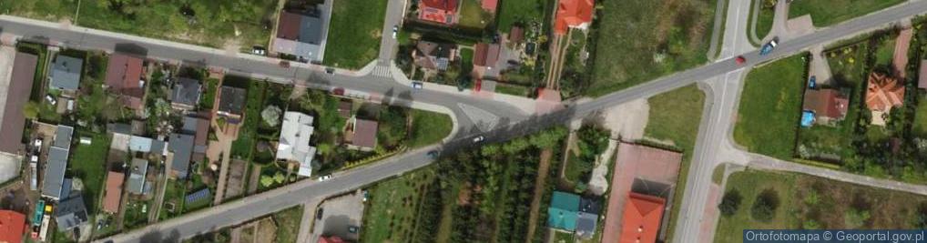 Zdjęcie satelitarne Szkolna ul.
