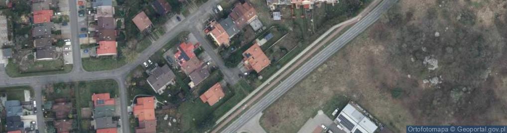 Zdjęcie satelitarne Szarych Szeregów ul.