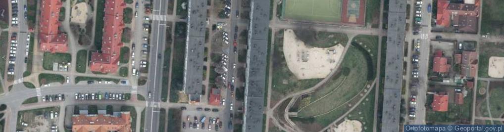 Zdjęcie satelitarne Sztygarska ul.