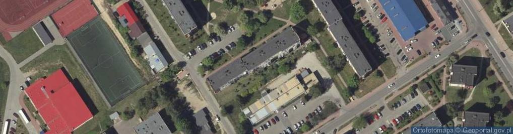 Zdjęcie satelitarne Szkolna ul.