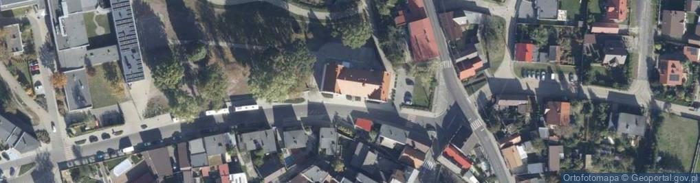 Zdjęcie satelitarne Szkolna ul.