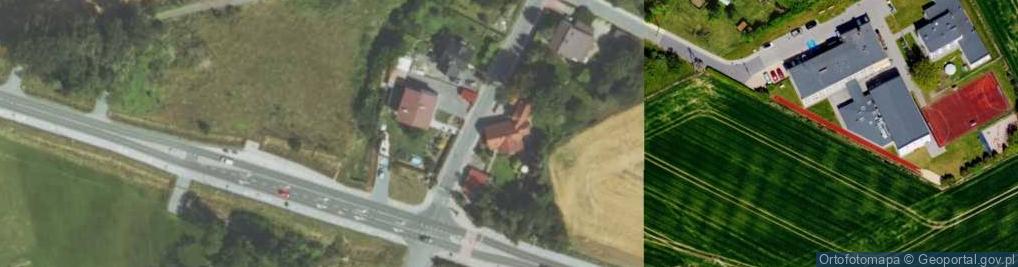 Zdjęcie satelitarne Szkolna ul.