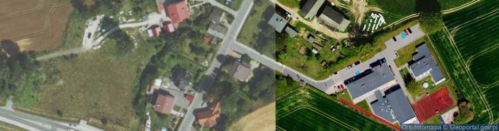 Zdjęcie satelitarne Szkolna ul.