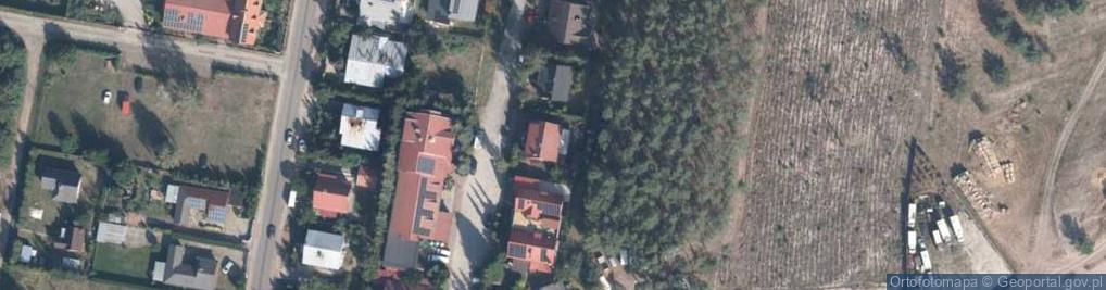 Zdjęcie satelitarne Szeroka ul.