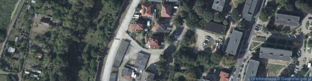 Zdjęcie satelitarne Szkolna ul.