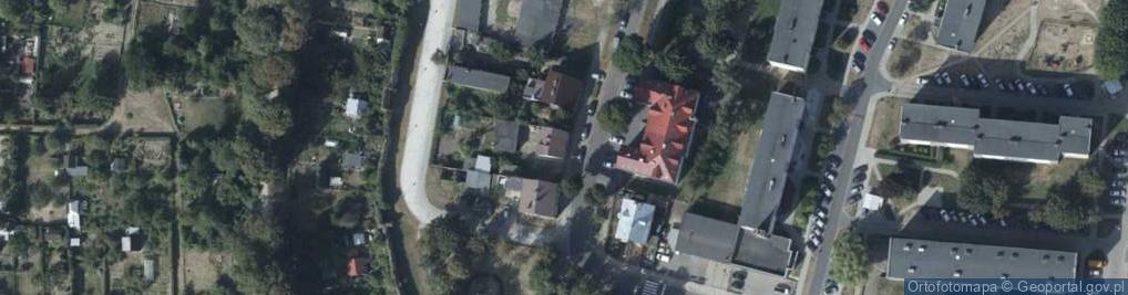 Zdjęcie satelitarne Szkolna ul.
