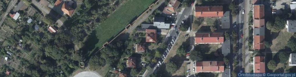 Zdjęcie satelitarne Szkolna ul.
