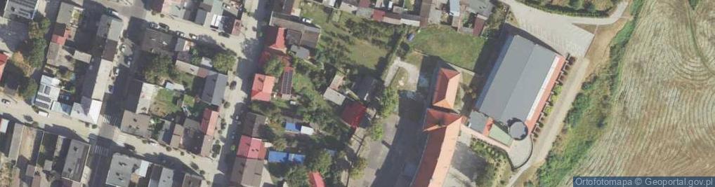 Zdjęcie satelitarne Szkolna ul.