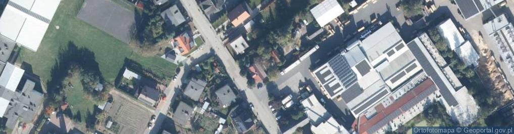 Zdjęcie satelitarne Szkolna ul.
