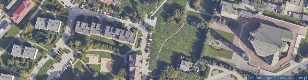 Zdjęcie satelitarne Szeroka ul.