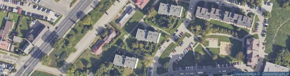 Zdjęcie satelitarne Szeroka ul.
