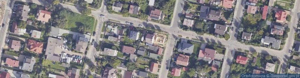 Zdjęcie satelitarne Szeregowa ul.