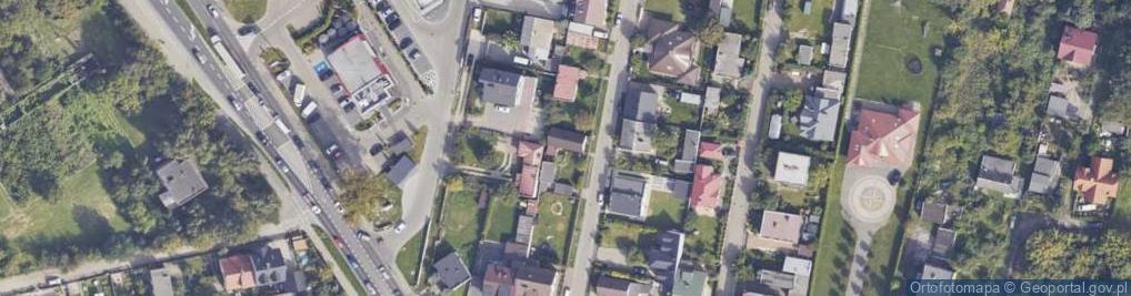 Zdjęcie satelitarne Szara ul.