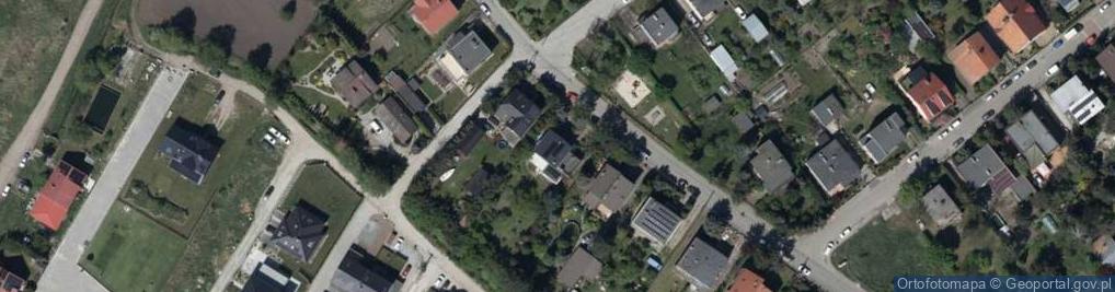 Zdjęcie satelitarne Szeroka ul.