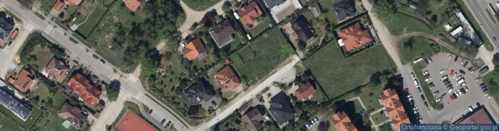 Zdjęcie satelitarne Szmaragdowa ul.