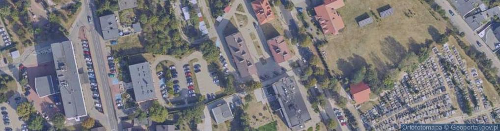 Zdjęcie satelitarne Szkolna ul.