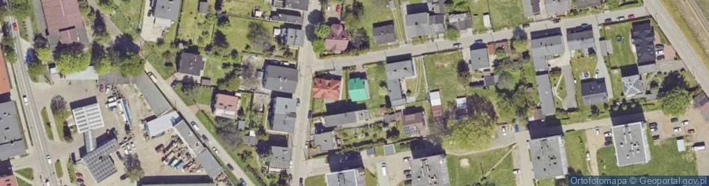 Zdjęcie satelitarne Szczęśliwa ul.
