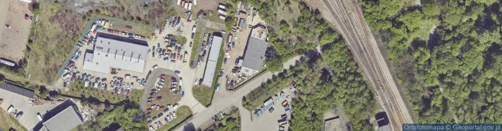 Zdjęcie satelitarne Szybowa ul.