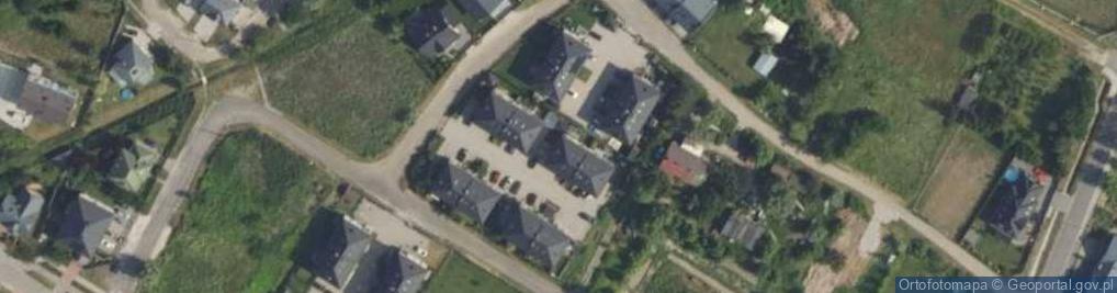 Zdjęcie satelitarne Szmaragdowa ul.