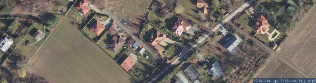 Zdjęcie satelitarne Szczęśliwa ul.