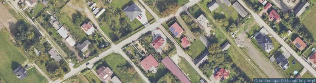 Zdjęcie satelitarne Szczęśliwa ul.