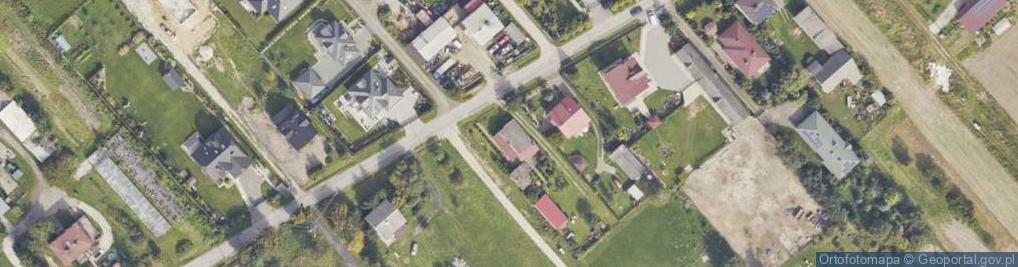 Zdjęcie satelitarne Szczęśliwa ul.