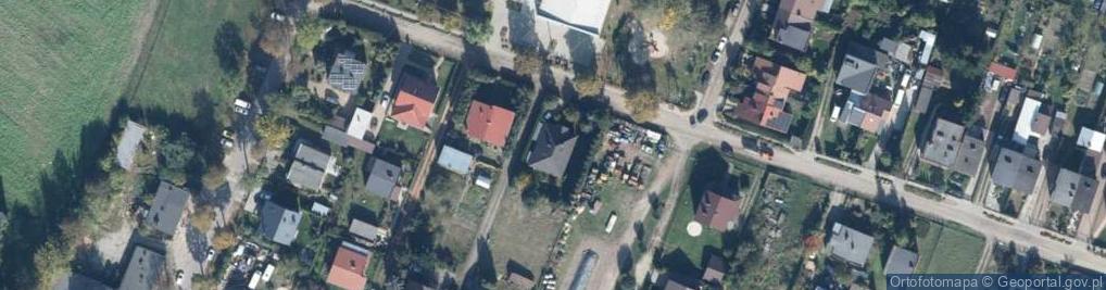 Zdjęcie satelitarne Szkolna ul.