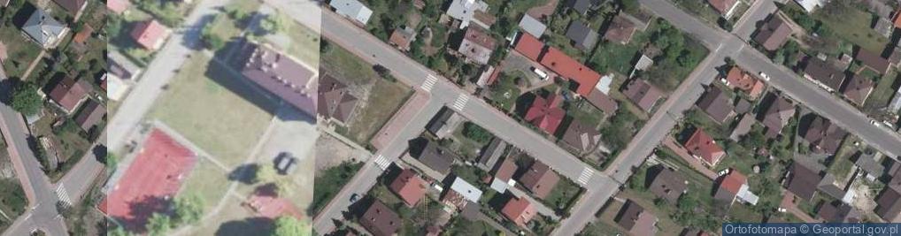 Zdjęcie satelitarne Szkolna ul.