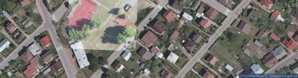 Zdjęcie satelitarne Szkolna ul.