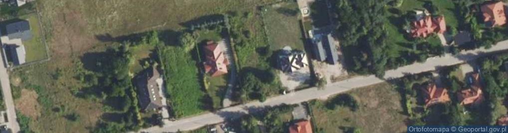 Zdjęcie satelitarne Szczęśliwa ul.