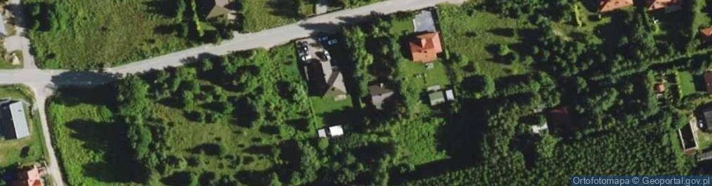 Zdjęcie satelitarne Szczęśliwa ul.