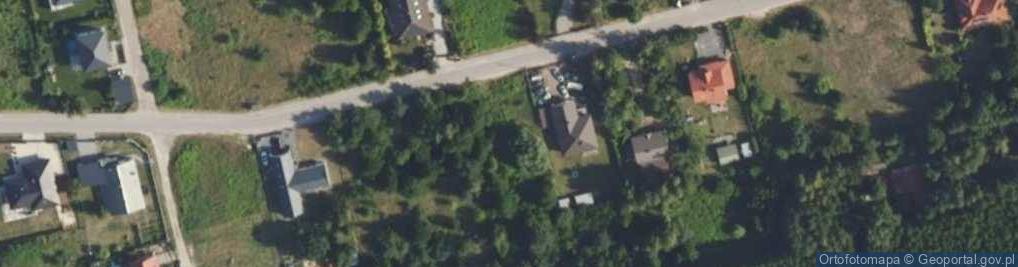 Zdjęcie satelitarne Szczęśliwa ul.