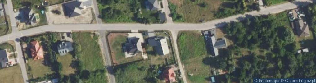 Zdjęcie satelitarne Szczęśliwa ul.