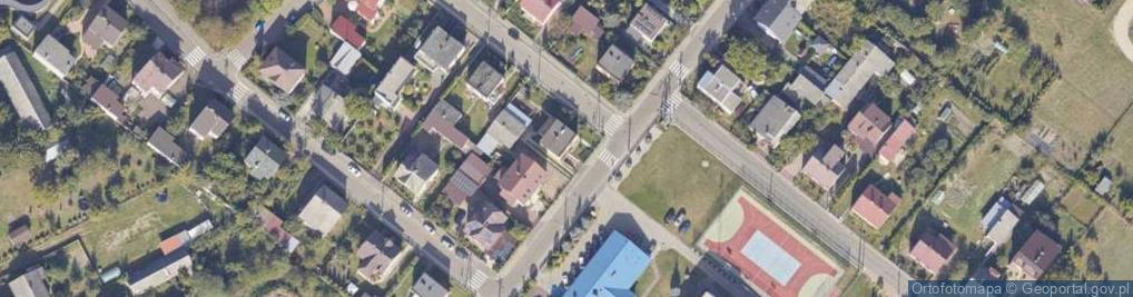 Zdjęcie satelitarne Szkolna ul.