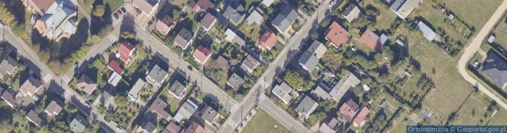 Zdjęcie satelitarne Szkolna ul.