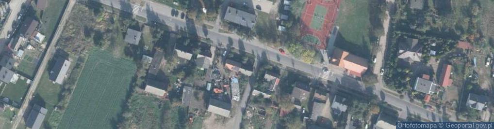 Zdjęcie satelitarne Szkolna ul.