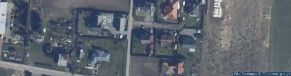 Zdjęcie satelitarne Szmaragdowa ul.