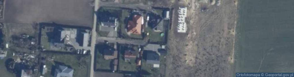 Zdjęcie satelitarne Szmaragdowa ul.