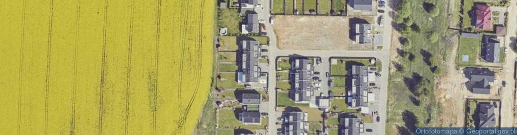 Zdjęcie satelitarne Szmaragdowa ul.