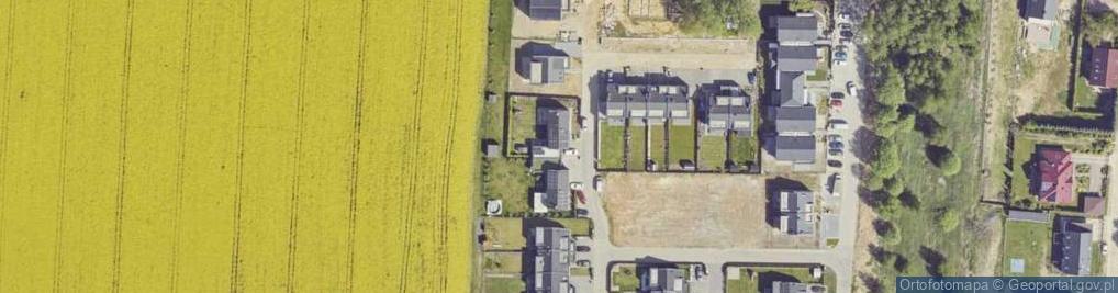 Zdjęcie satelitarne Szmaragdowa ul.