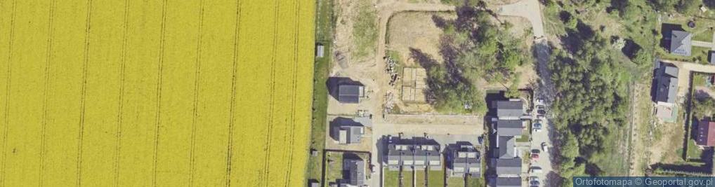 Zdjęcie satelitarne Szmaragdowa ul.