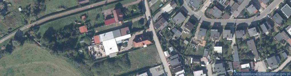 Zdjęcie satelitarne Szmaragdowa ul.