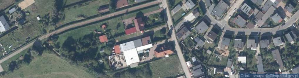 Zdjęcie satelitarne Szmaragdowa ul.