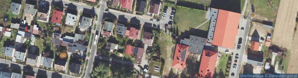 Zdjęcie satelitarne Szkolna ul.